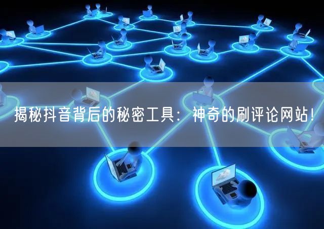 揭秘抖音背后的秘密工具:神奇的刷评论网站!